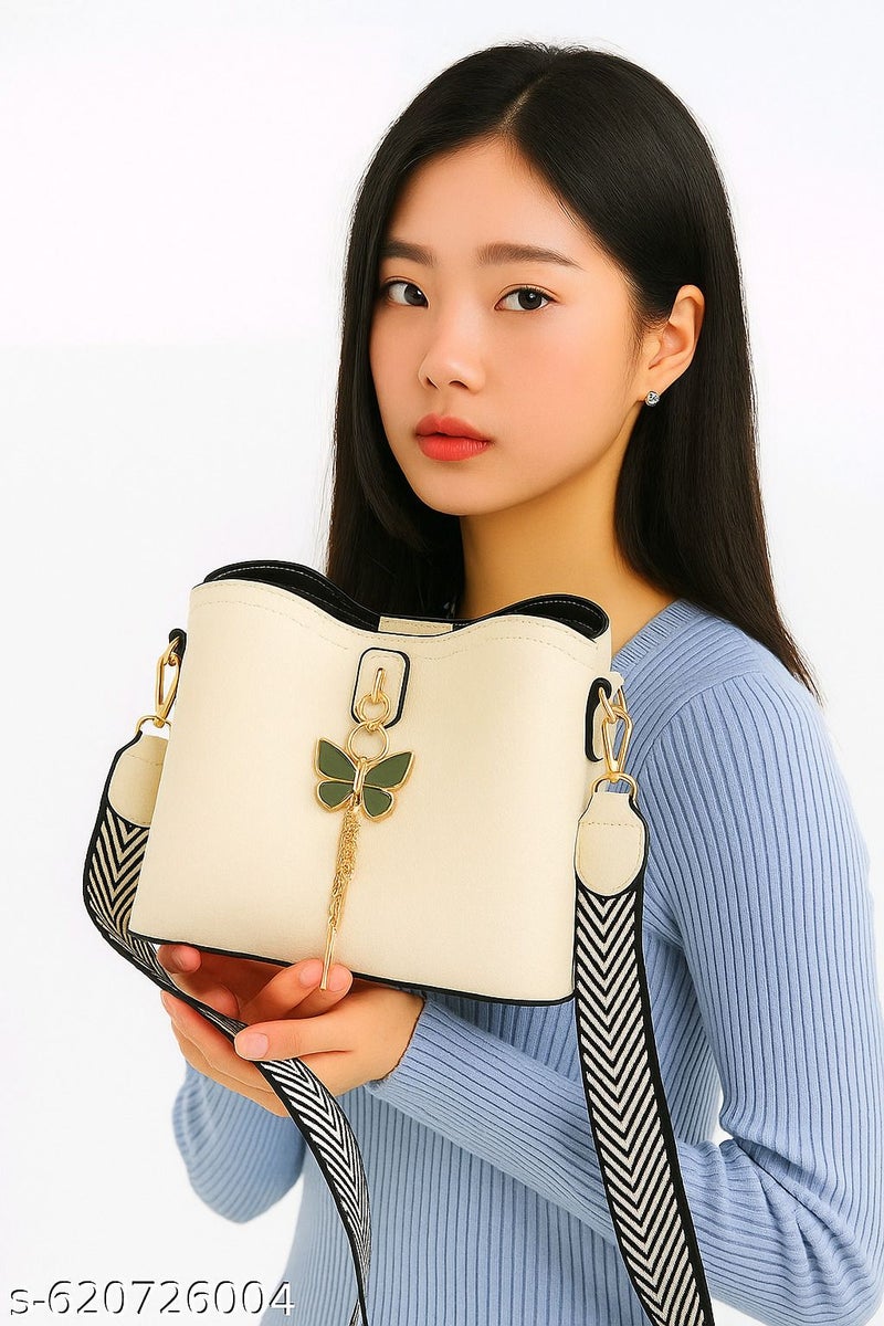Osman Elegant Butterfly Charm Sling Bag for Women - Image 2